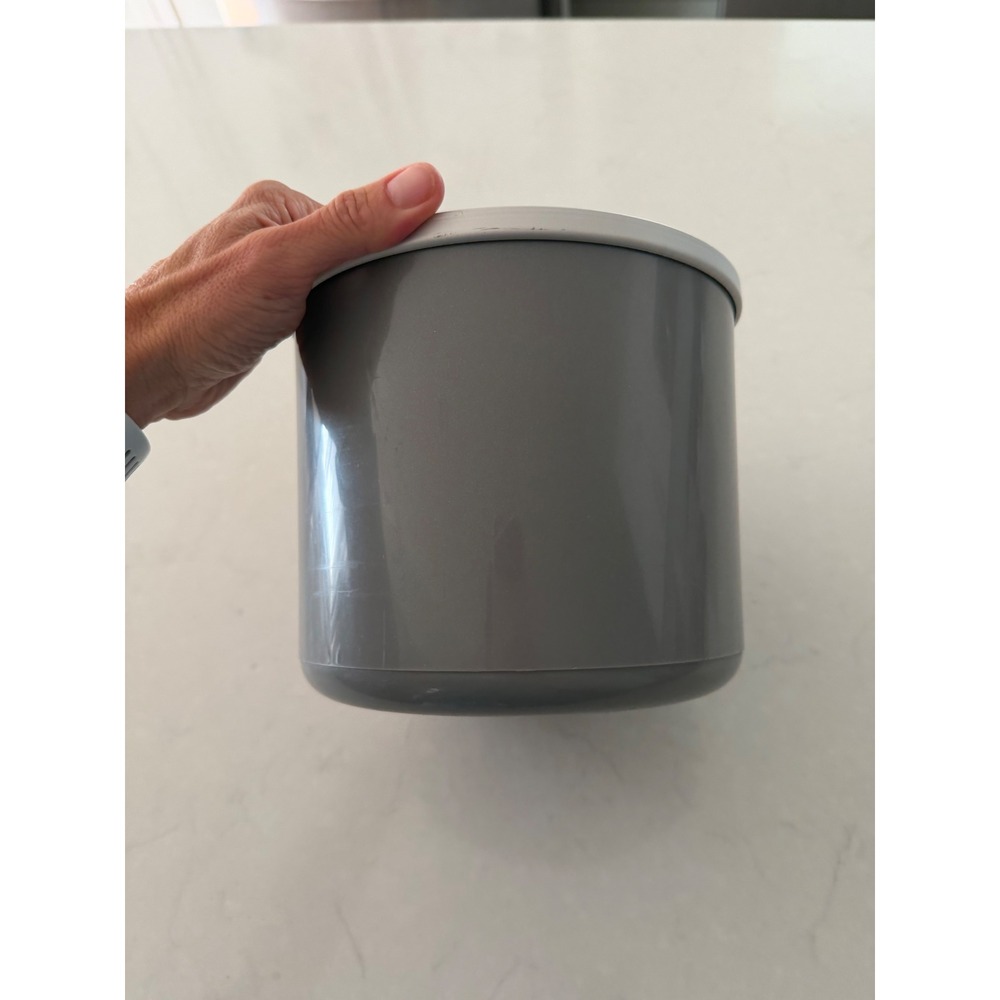 Cuisinart 2 Quart Ice Cream Maker Replacement Freezer Bowl Grey ICE-30RF - Picture 5 of 5